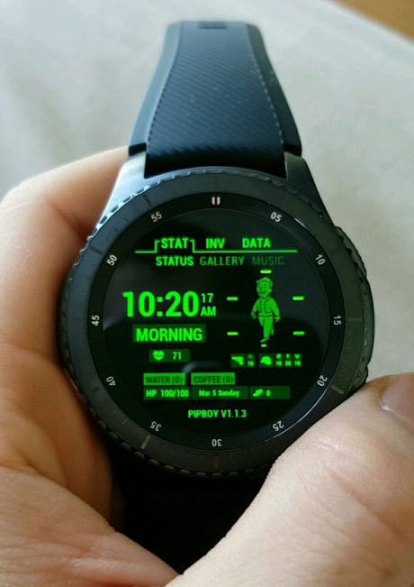 Alternative option - 9GAG, Pip-Boy, Fallout, Clock