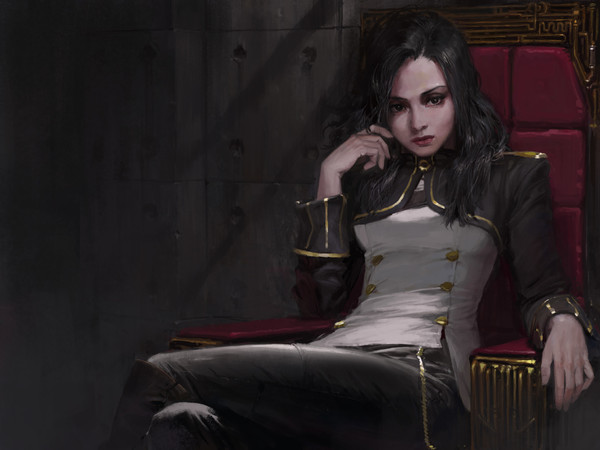 On the throne - Art, Park Pyeongjun, Girls