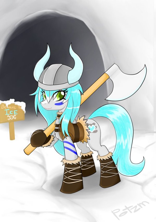 Cute viking. - My little pony, Викинги, Original character, MLP crossover, Deviantart