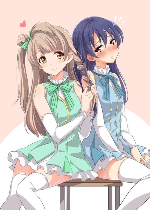 Kotori Minami & Umi Sonoda - Minami Kotori, Sonoda umi, Love live! School idol project, Anime art, Anime