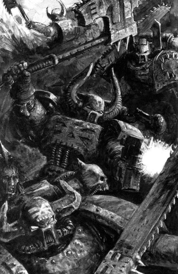 Eaters of worlds - Khornith, Wh Art, , Warhammer 40k, World eaters, Chaos, Chaos, Longpost