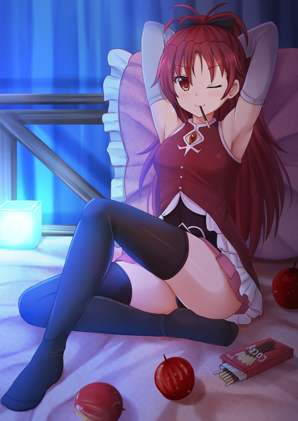 Kyouko Sakura - Anime art, Anime, Sakura Kyouko, Mahou Shoujo Madoka Magica