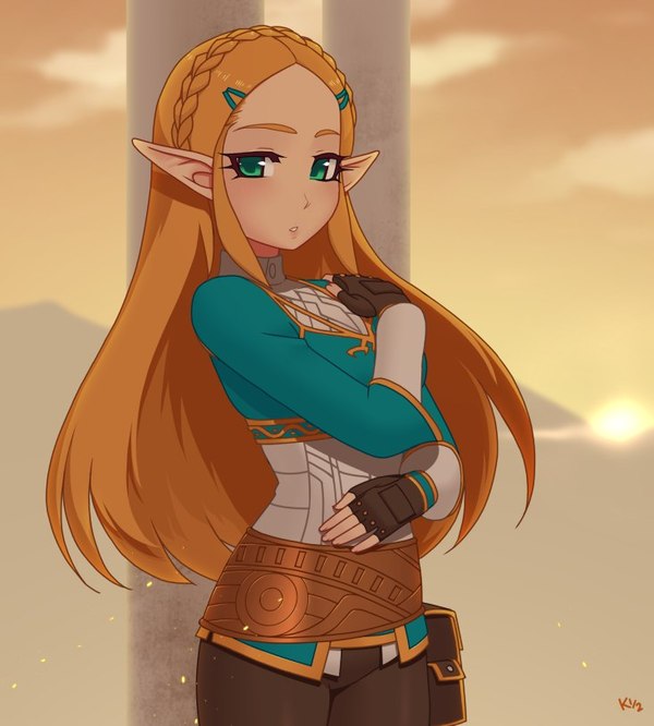 Princess Zelda - Арт, Zelda, The Legend of Zelda, Princess Zelda