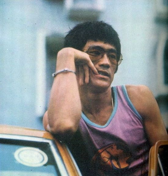 Well, I don't know, maybe you can get out of the hood? - Bruce Lee, The photo, Actors and actresses