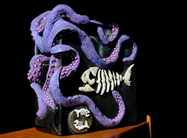 Cthulhu comes out - My, Computer, Octopus, Cthulhu