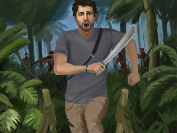 Jason Brody - My, Far cry 3, Digital drawing, Drawing