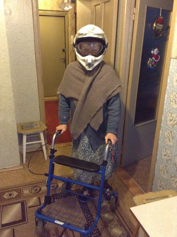 Safety - My, Grandmother, Helmet, Safety, Fracture