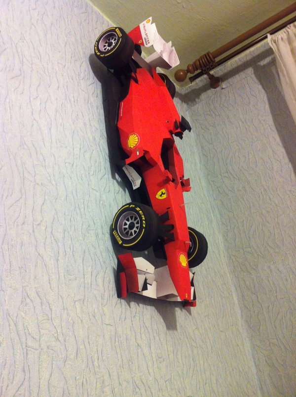 Ferrari F1 Ferrari f1, Bolid, ,  1, Papercraft, , , 