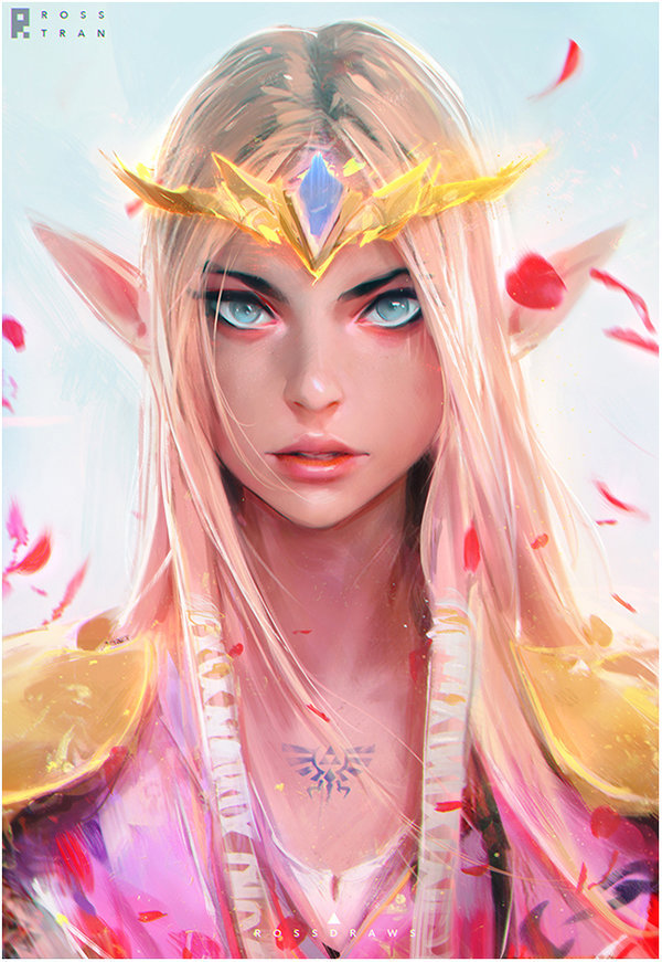 Zelda - Art, Rossdraws, Zelda, The legend of zelda