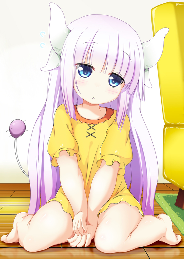 Kanna Kamui - Anime Art, Аниме, Kanna Kamui, Kobayashi-San chi no maidragon