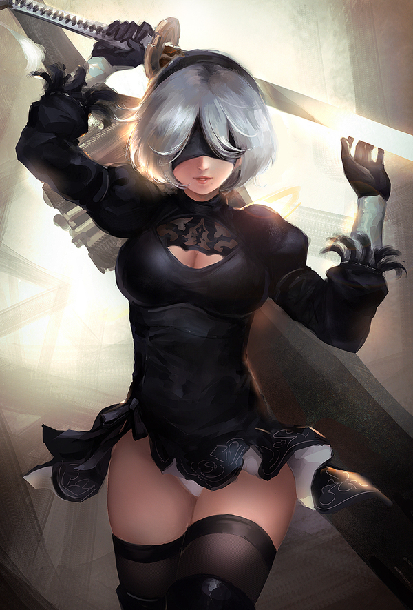 Nier: Automata - NIER, NIER Automata, Yorha 2b, Yorha unit No 2 type B