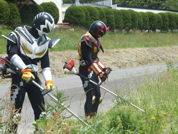 Mowing Rangers - Rangers, Power rangers