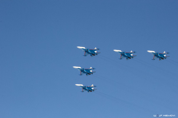 Aerobatic team Russian Knights in Novosibirsk. - My, Russian Knights, Su-30cm, Tolmachevo, Aerobatic team, Longpost