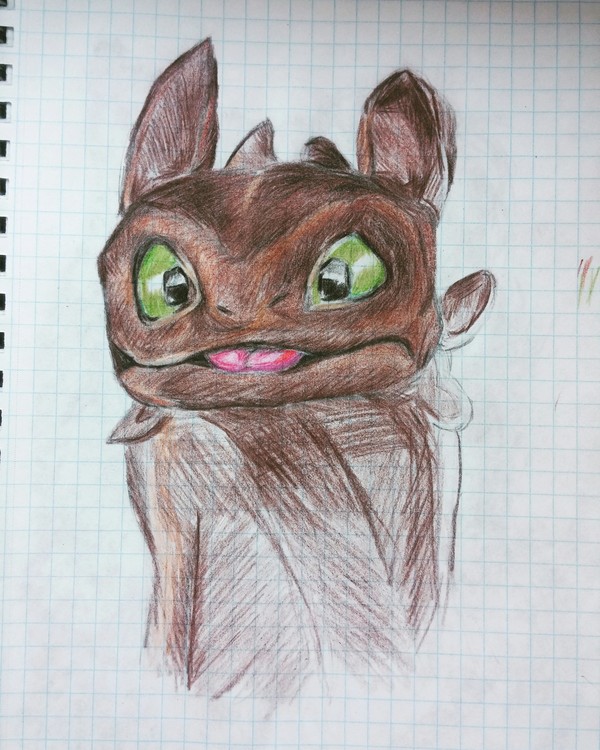 Toothless pencils) - Toothless, Pencil drawing, Learning to draw