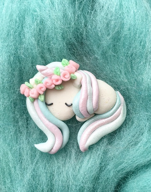 Unicorns from polymer clay. - My, Polymer clay, Unicorn, Milota, Longpost