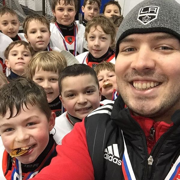 It seems that a whole team of new Datsyukovs is growing in Yekaterinburg. - Children, Longpost, Hockey, Video, Sport