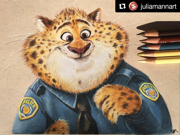  Clawhauser, , , Zootopia