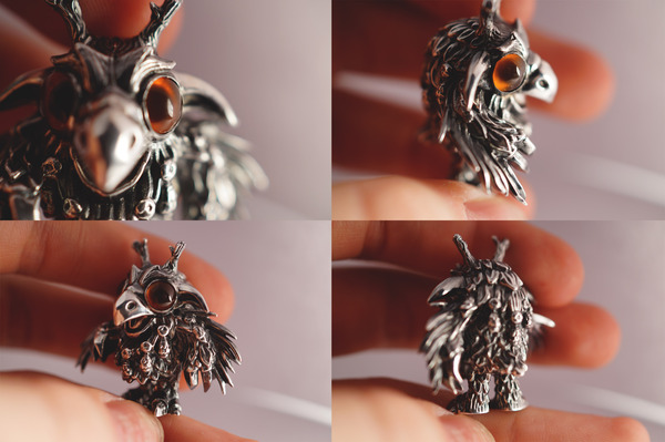 Лунный совушек Warcraft, Jewelcraft, Moonkin, Ручная работа, Ювелирное дело, Статуэтка, Совухи, World of Warcraft, Coub, Длиннопост