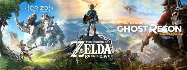        , The Legend of Zelda, Horizon Zero Dawn, Tom Clancys Ghost Recon, Reddit