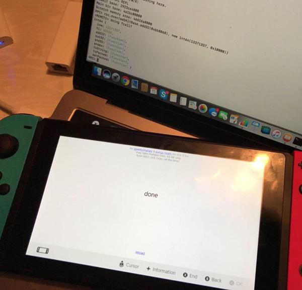 Hacker hacked Nintendo Switch in just 10 days - Games, Nintendo, Nintendo switch, Breaking into