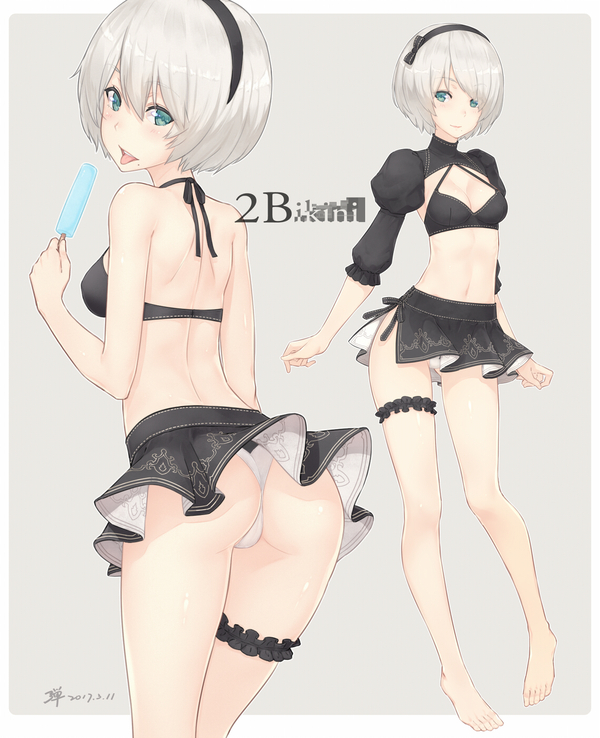 Yorha no. 2 type b - NSFW, Аниме, Не аниме, Anime Art, NIER Automata, Yorha unit No 2 type B