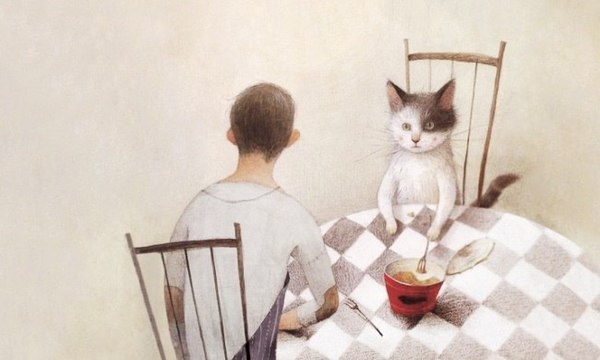 Author: Ayano Imai - Conversation, cat, Petersburg cats