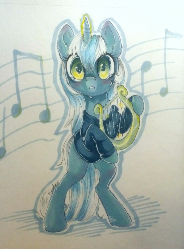      ... My Little Pony, Lyra Heartstrings, , DeviantArt, Background Pony