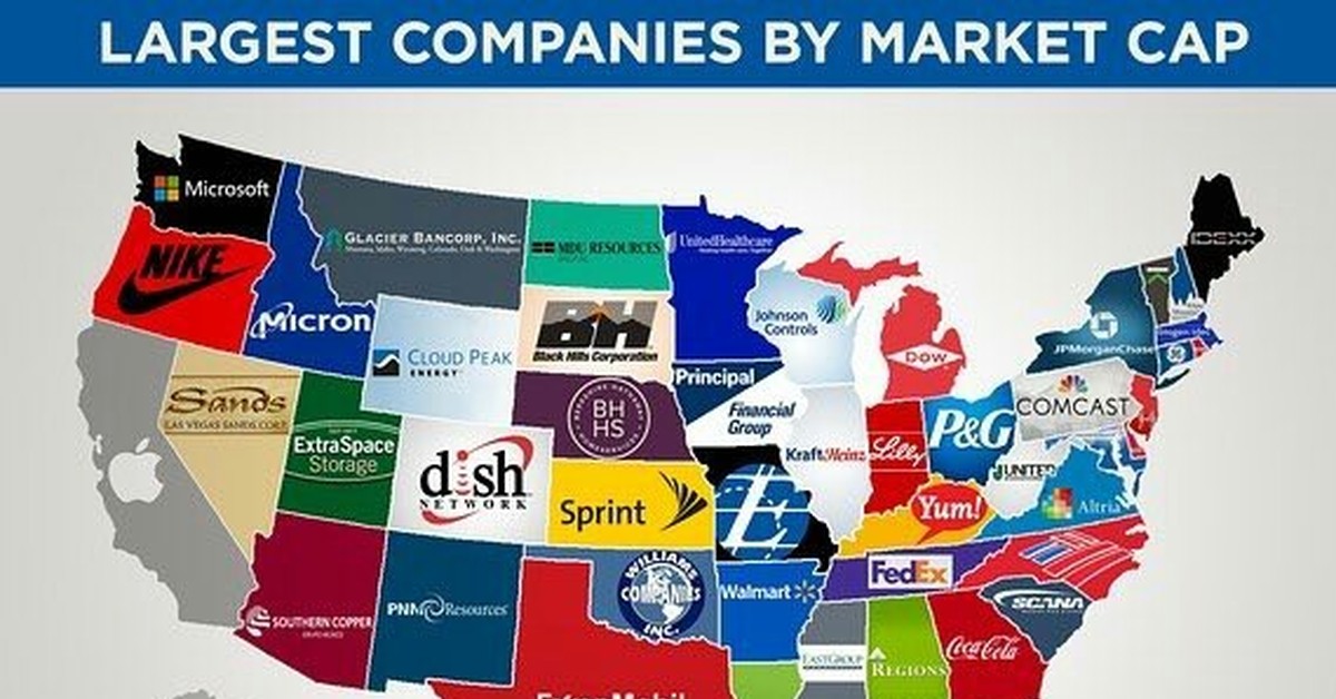 Multinational companies. Компании США. Корпорации США. Крупнейшие корпорации США. Корпорации США по Штатам.