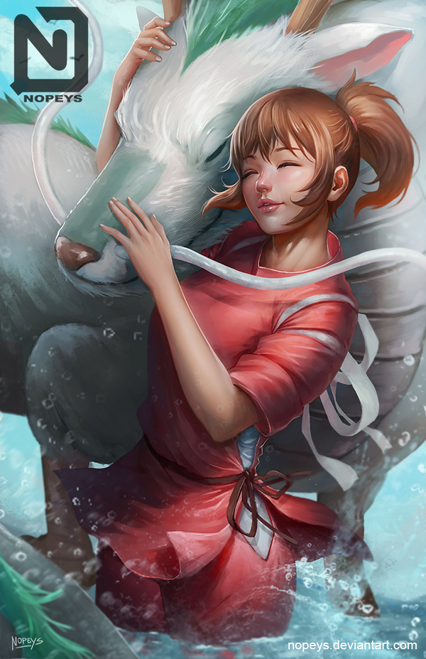 Chihiro and Haku