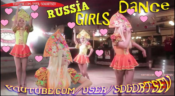 Beautiful Russian Girls folk dancing OOPS! / Matryoshka girls - My, Beautiful girl, Girls, , Russia, Matryoshka