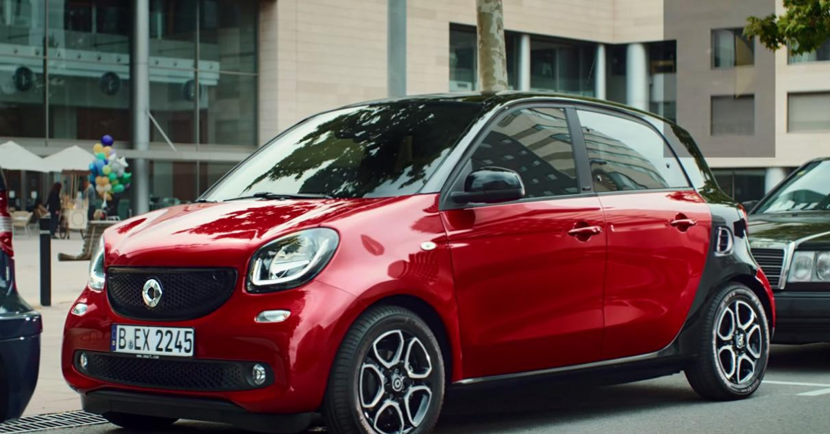 Smart Forfour четырехместный