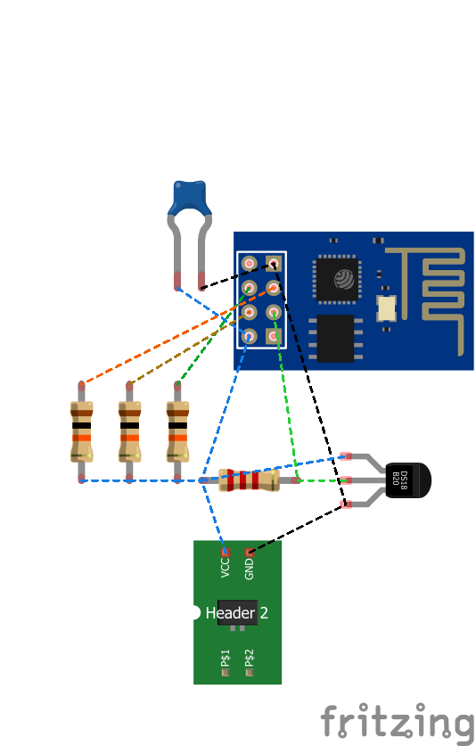 Wi-fi thermometer on ESP8266. Part 1. We assemble the air temperature sensor on the ESP-01 - My, Do it yourself, Esp8266, Arduino, Electronics, Programming, Nodemcu, With your own hands, Longpost