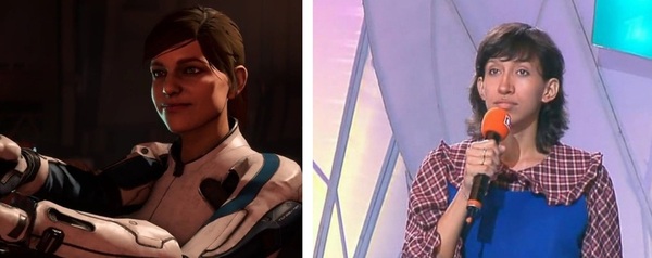 Долго не мог понять, кого мне напоминает Сара Райдер. А потом меня осенило.