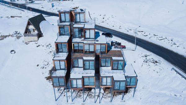 This high-altitude hotel was built from shipping containers - Hotel, Georgia, Practicality, Longpost