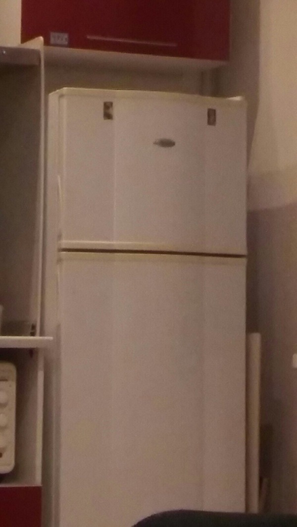 I decided to capture the refrigerator .... it became creepy - Robotization, , Kitchen, Refrigerator, No comment, My, Horror, Fear, 