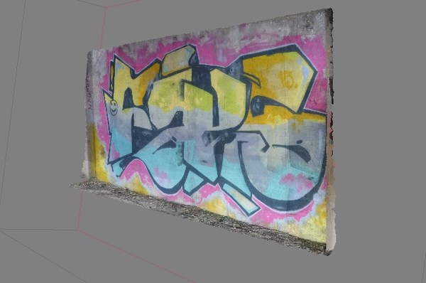 Photoscan - My, The photo, Wall, 3D, Graffiti