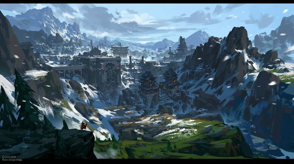 Mountains^^ - Art, Anime, Not anime, Anime art