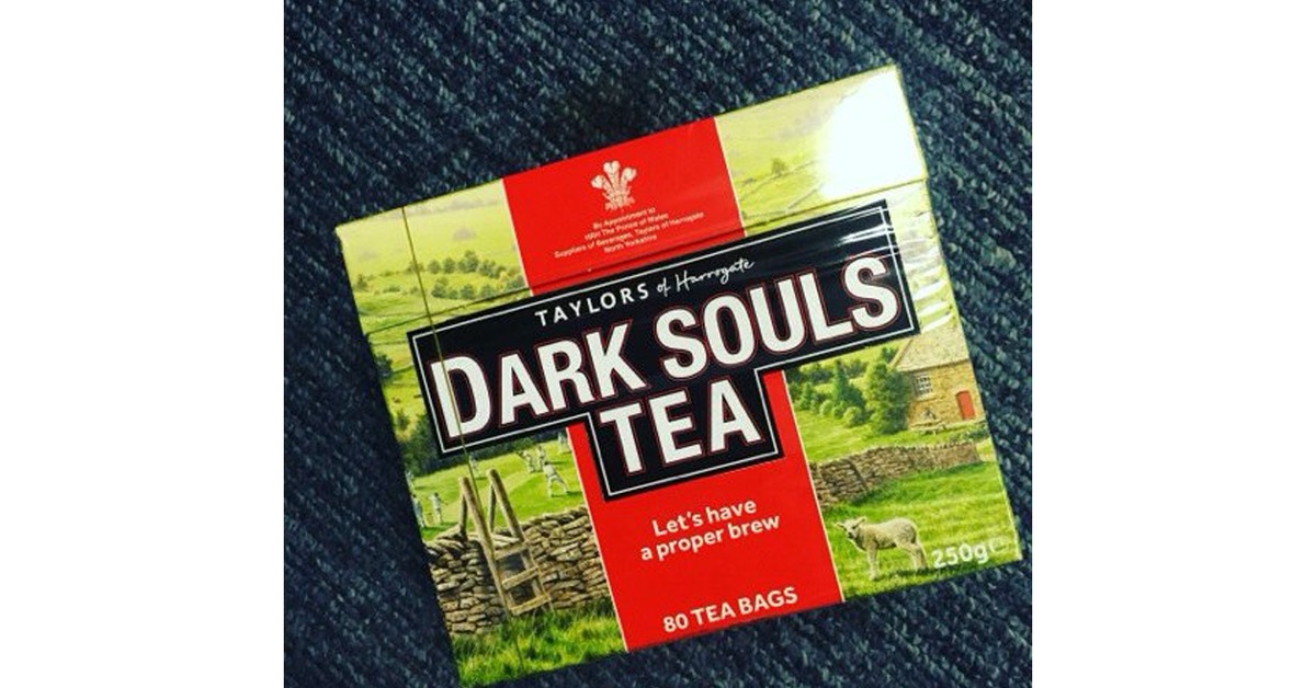 Со вкусом боли. Dark Souls Tea. Чай Dark Souls. Чай дарк соулс Мем. Чай с соул соулс.