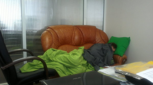Rest after the weekend - My, Office, Relaxation, Weekend, Dream, Fatigue