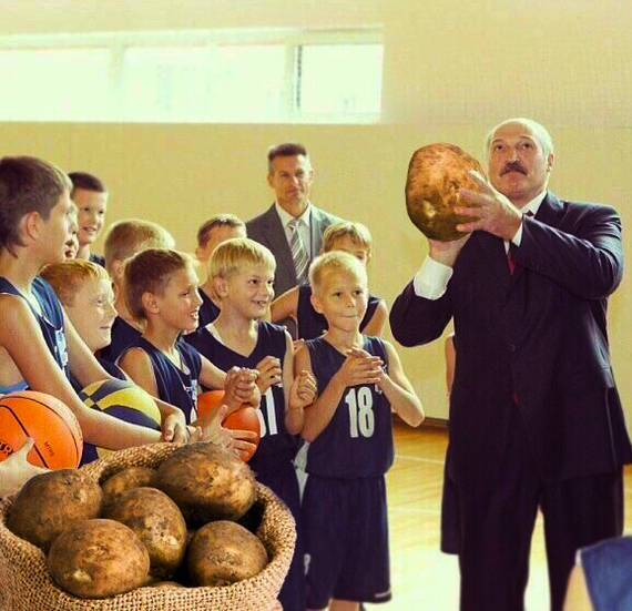 Two-kilogram - Alexander Lukashenko, Republic of Belarus, Basketball, Potato