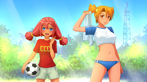 Go play ... I created) - Camp owlet, Ulyana, Art, Artist-Kuhn, Visual novel, Alisa Dvachevskaya