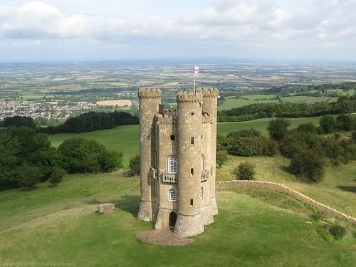 Broadway Tower in England - England, Beautiful view, The buildings, Longpost