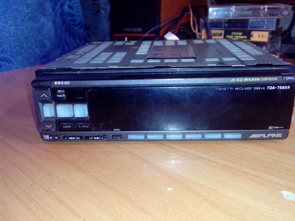 Добавляем AUX в старый топовый кассетный ALPINE TDA-7565/66/67/68. Модернизация, Вторая жизнь, Aux, Автомагнитола, Кассетный магнитофон, Видео, Длиннопост