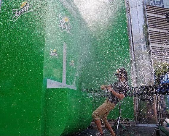 Sprite vending machine in Japan - Vending machine, Sprite, Japan, Longpost