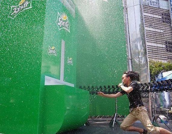 Sprite vending machine in Japan - Vending machine, Sprite, Japan, Longpost