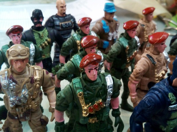 Bought soldiers for my son. - Army, Toy soldiers, Longpost