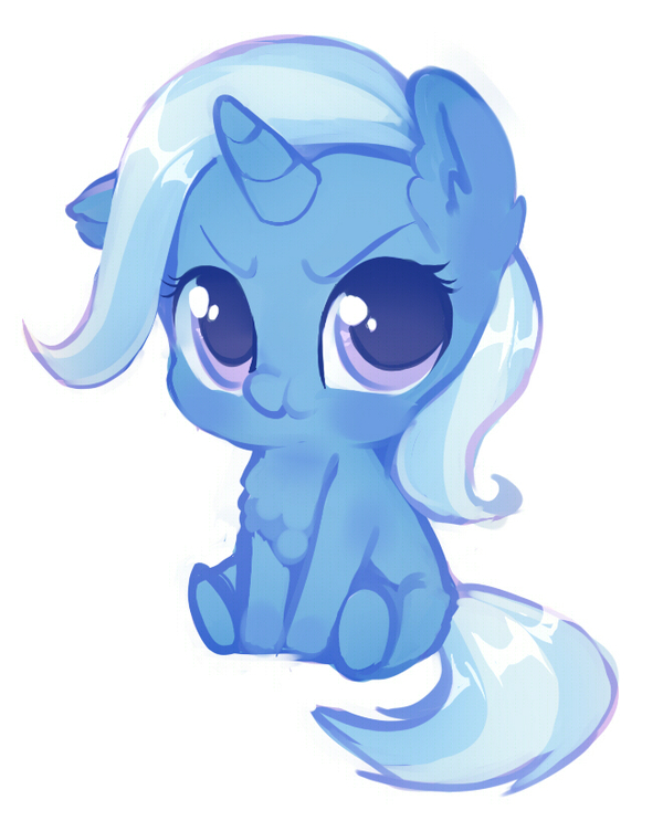 Cute and Powerful - My Little Pony, PonyArt, Trixie