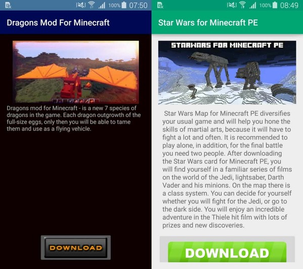 87 malicious Minecraft mods found on Google Play - Adware, Android, Google play, Minecraft, news, Longpost