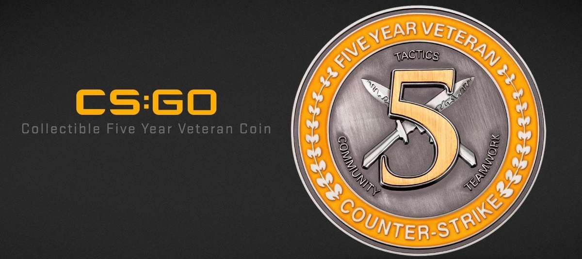 Cs go pass. 15 Year veteran Coin.