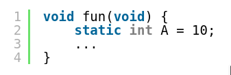 Static variables instead of global ones in C/C++ - My, , Si, C ++, Programming